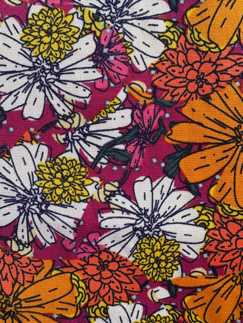 LuLaRoe Scarlett Dress - Floral - girl's 8
