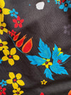 LuLaRoe Mae Dress - Black Floral - girl's 10