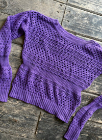 Knit pullover/sweater girl's M