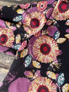 LuLaRoe "Adeline" dress - girl's 8 - sunflower