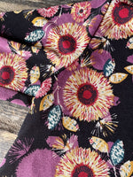 LuLaRoe "Adeline" dress - girl's 8 - sunflower