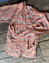 LuLaRoe "Bianca" Cover Up - Orange Aztec (6/8)