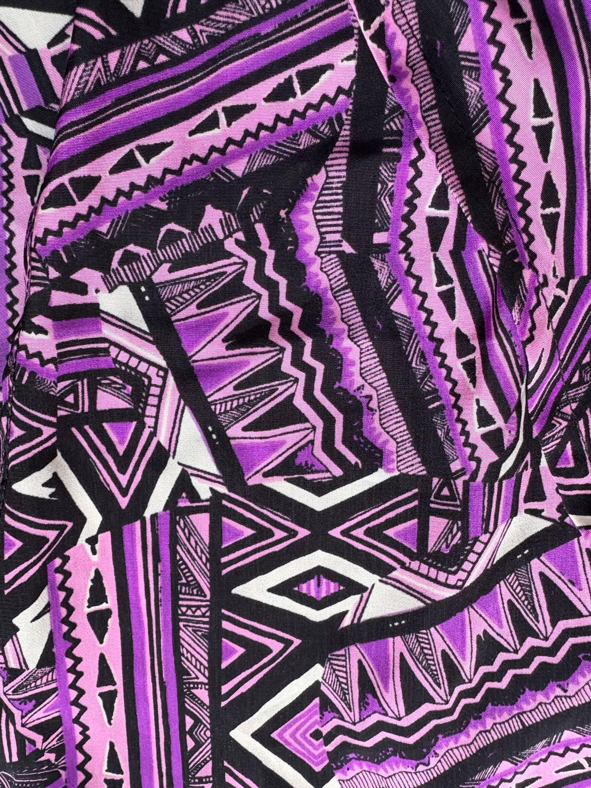 LuLaRoe "Joy" vest - Purple Aztec (6/8)