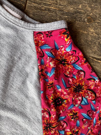 LuLaRoe Sloan Baseball Tee - girls 8