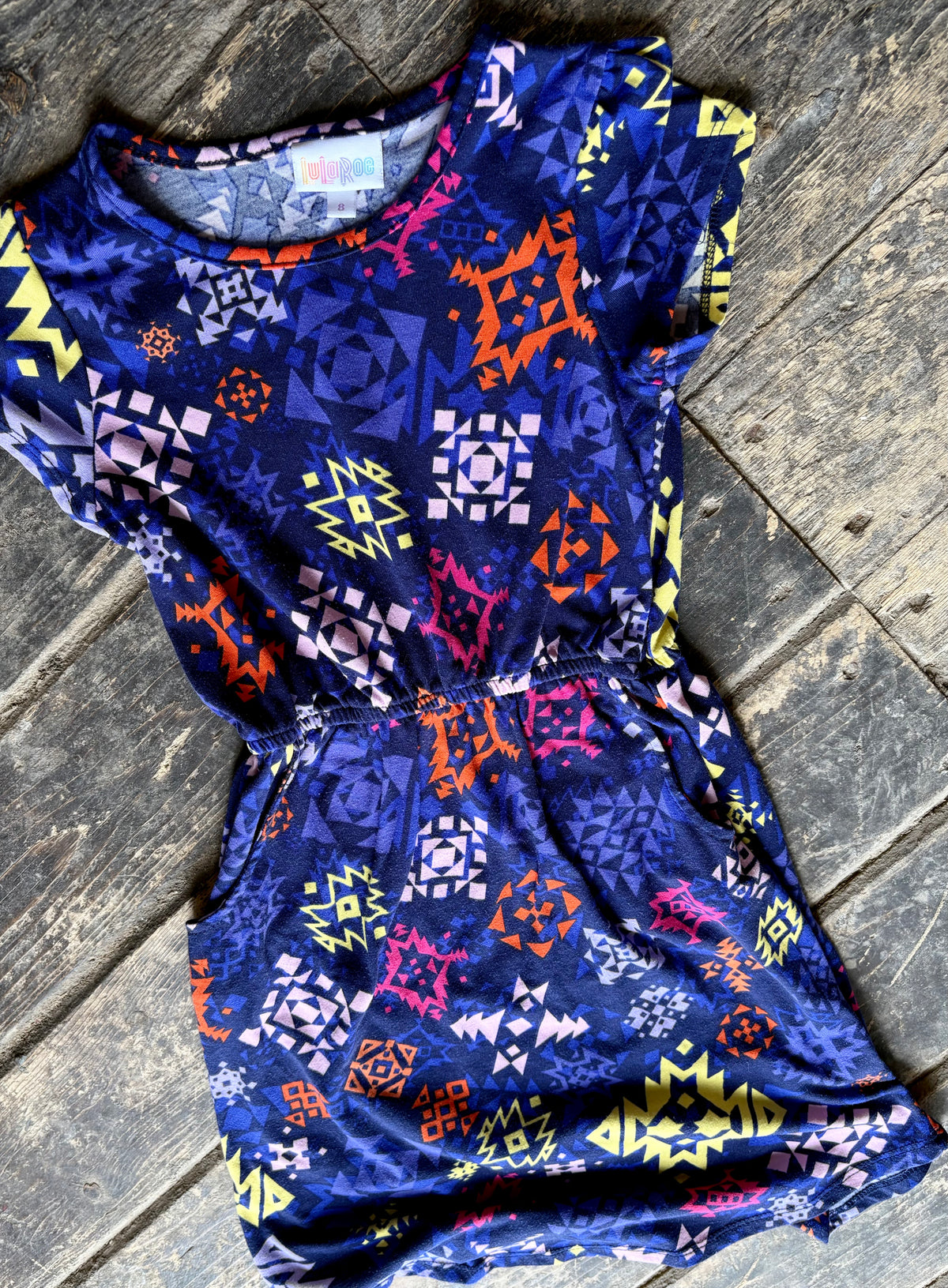 Lularoe Mae Girl's Dress - 8