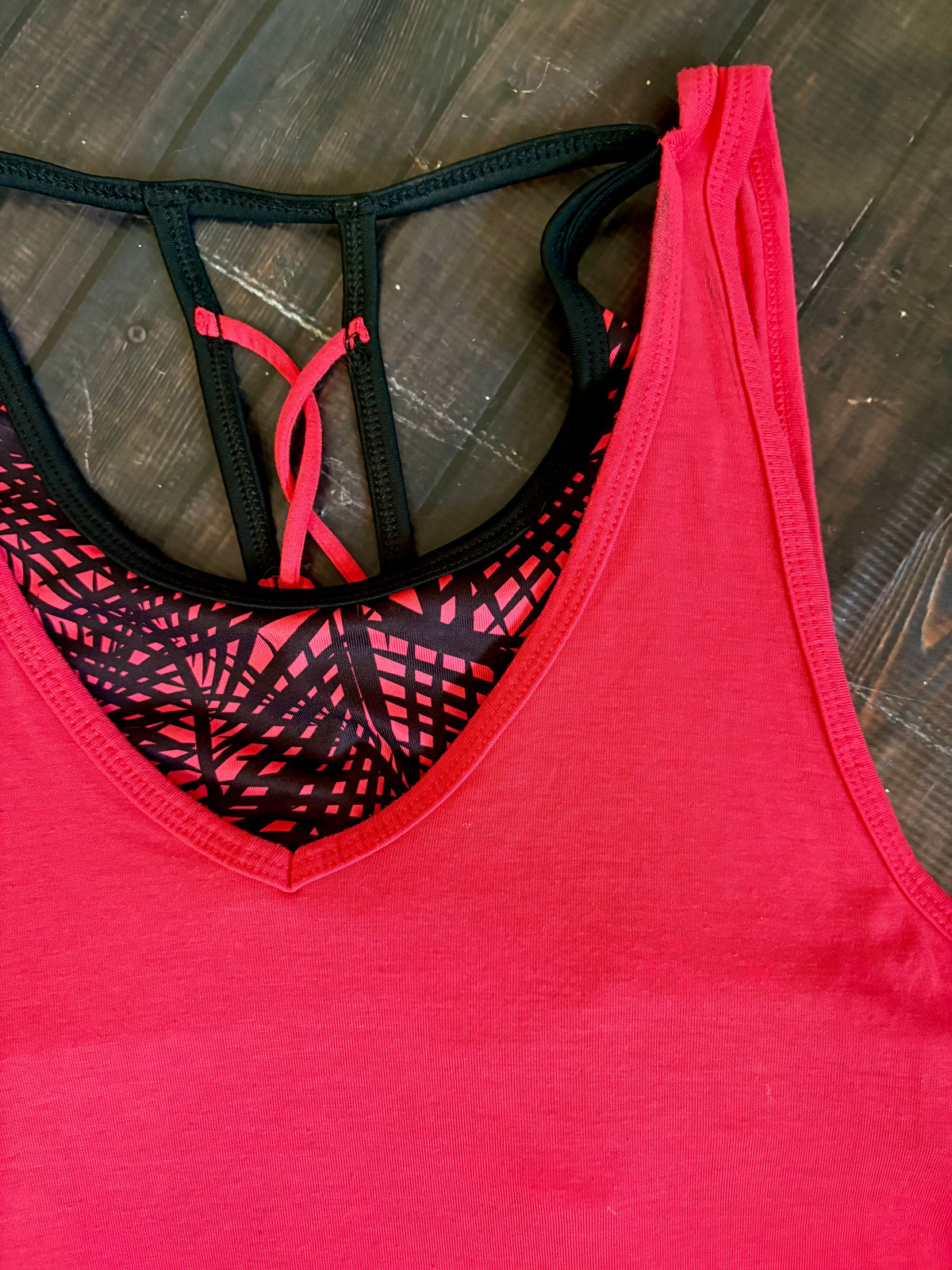 Champion Woman's Ahtletic Tank with Sport's Bra