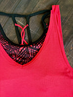 Champion Woman's Ahtletic Tank with Sport's Bra