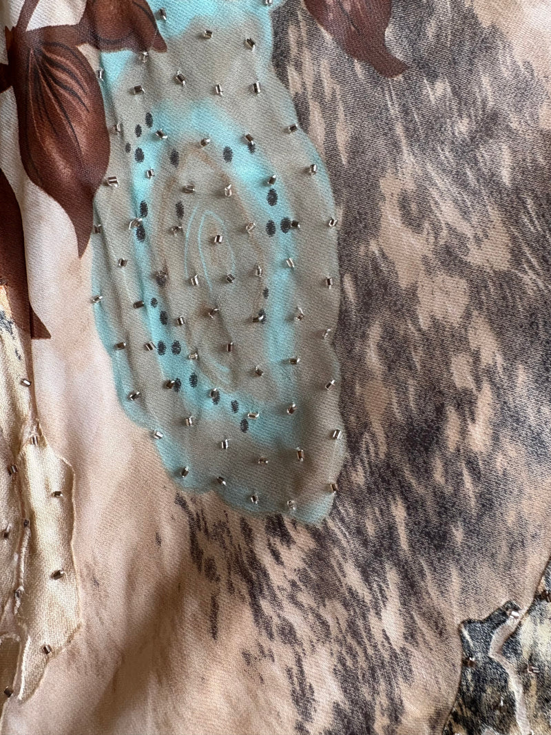 Cicci Mermaid Dress - Silk - Woman's L