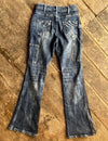Blue Jeans - star and stripe pockets - M