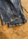 Blue Jeans - star and stripe pockets - M