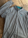 Cinch Men's Button Up - XXL - teal