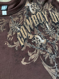 Cowboy Up Waffle Tee - Men's XL