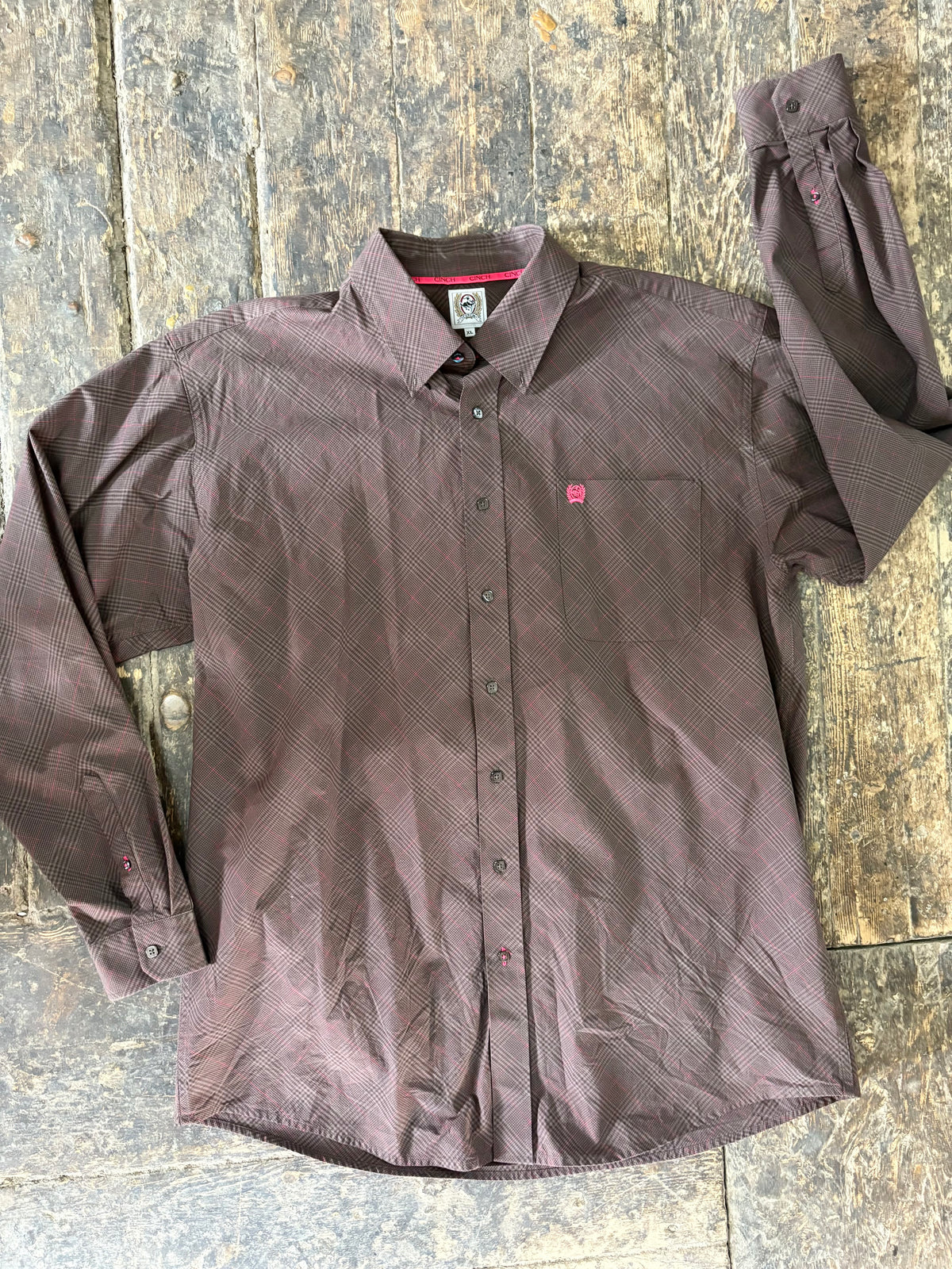 Cinch Men's Dress Shirt - XL