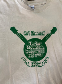 Taylor Mountain Bluegrass Fest Tee