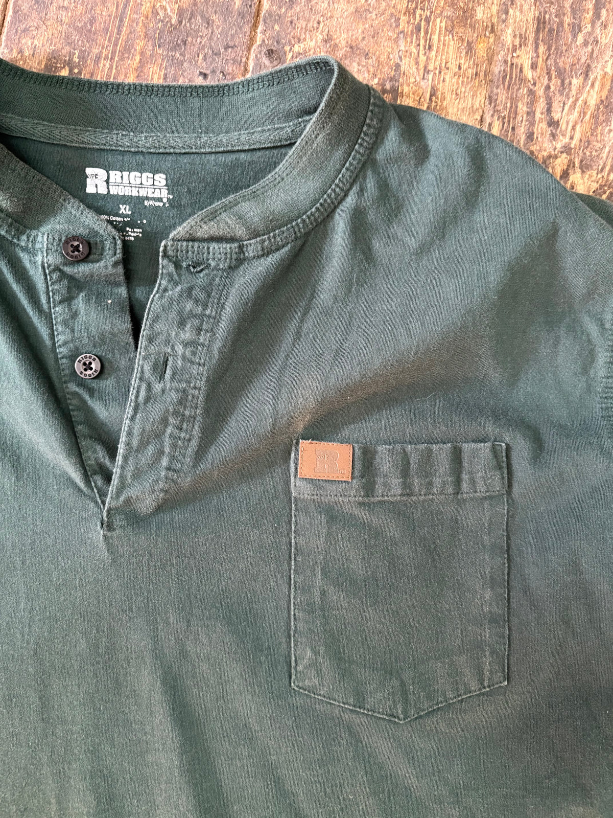 Riggs Workwear Henley Tee - XL