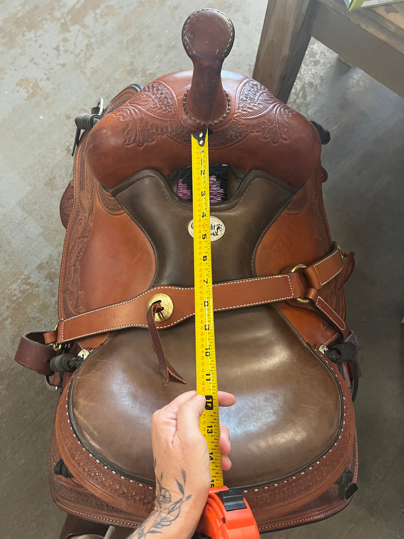 15" Julie Goodnight Circle Y Wind River Trail Saddle