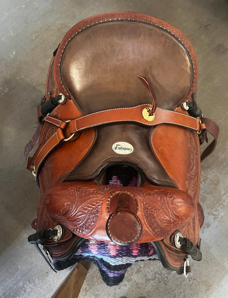 15" Julie Goodnight Circle Y Wind River Trail Saddle