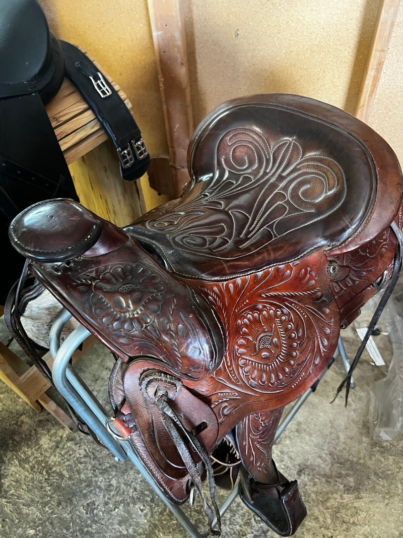 15" Colorado Saddlery Co. Roping Saddle