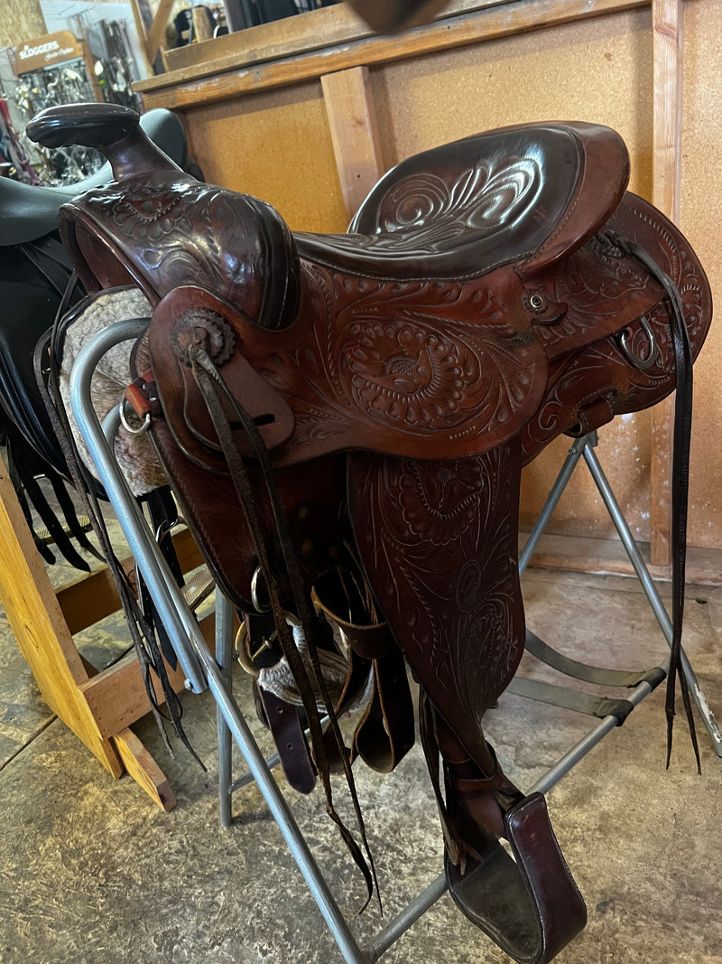 15" Colorado Saddlery Co. Roping Saddle