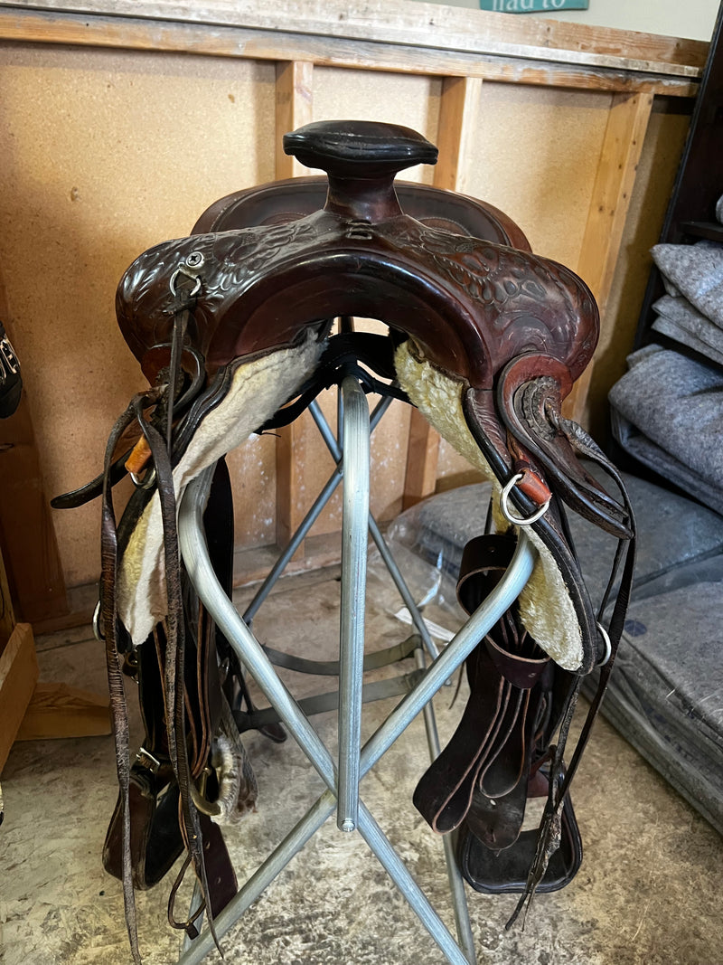 15" Colorado Saddlery Co. Roping Saddle