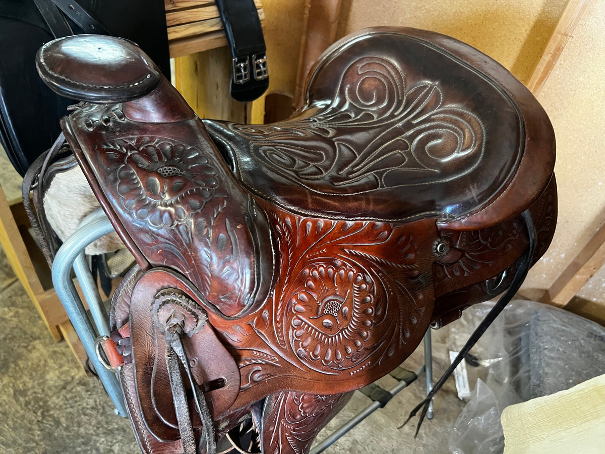 15" Colorado Saddlery Co. Roping Saddle