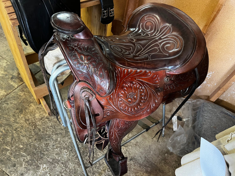 15" Colorado Saddlery Co. Roping Saddle
