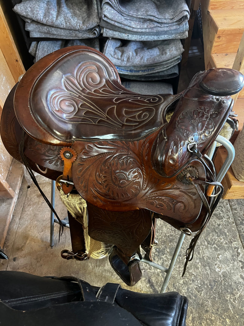 15" Colorado Saddlery Co. Roping Saddle