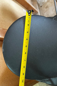 Black Dressage Saddle - 17"