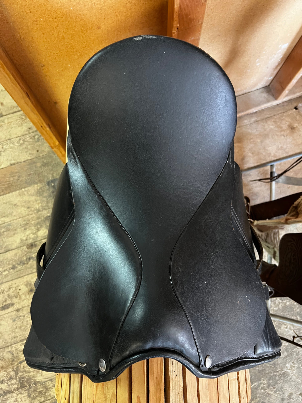 Black Dressage Saddle - 17"