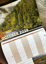Idaho Scenic Calendar 2026