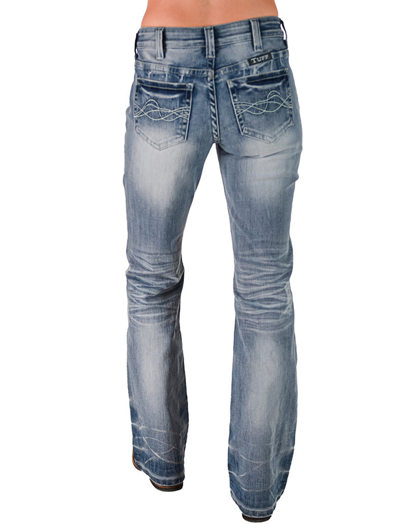 Cowgirl Tuff Woman's Jeans Light DFMI