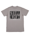 Moss Brother's Hell Won't Dark Heather Grey Tee