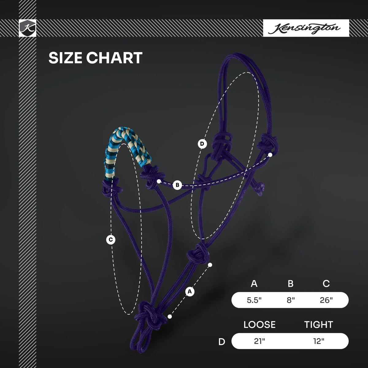 Kensington Clinician Rope Halter