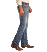 Rock & Roll Denim Relaxed Fit Large V Straight Leg Jeans