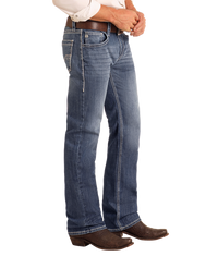 Rock & Roll Denim Regular Fit Straight Leg Jeans