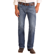 Rock & Roll Denim Regular Fit Straight Leg Jeans