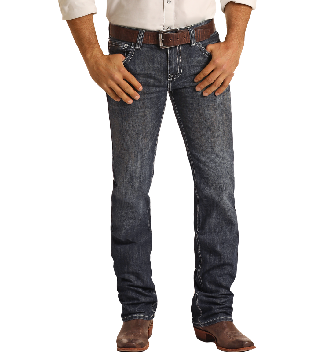 Rock & Roll Denim Regular Fit Stackable Boot Jeans