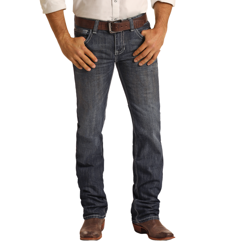 Rock & Roll Denim Regular Fit Stackable Boot Jeans