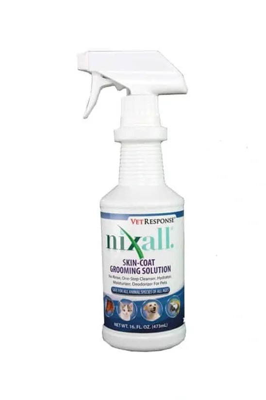 Nixall VetResponse® Skin + Coat Grooming Solution 16 oz Sprayer #NVG16