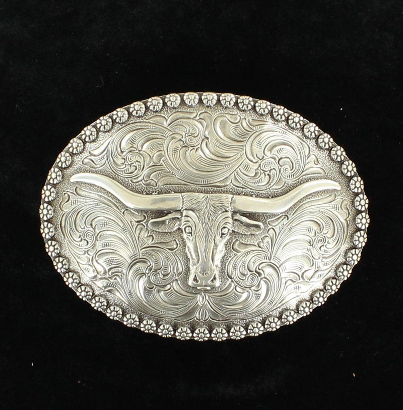 Nocona Mens Oval Triple Cross Buckle