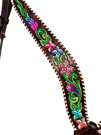 Circle Y Vibrant Garden Breast Collar