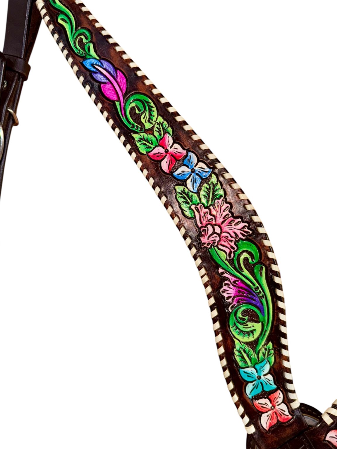 Circle Y Vibrant Garden Breast Collar