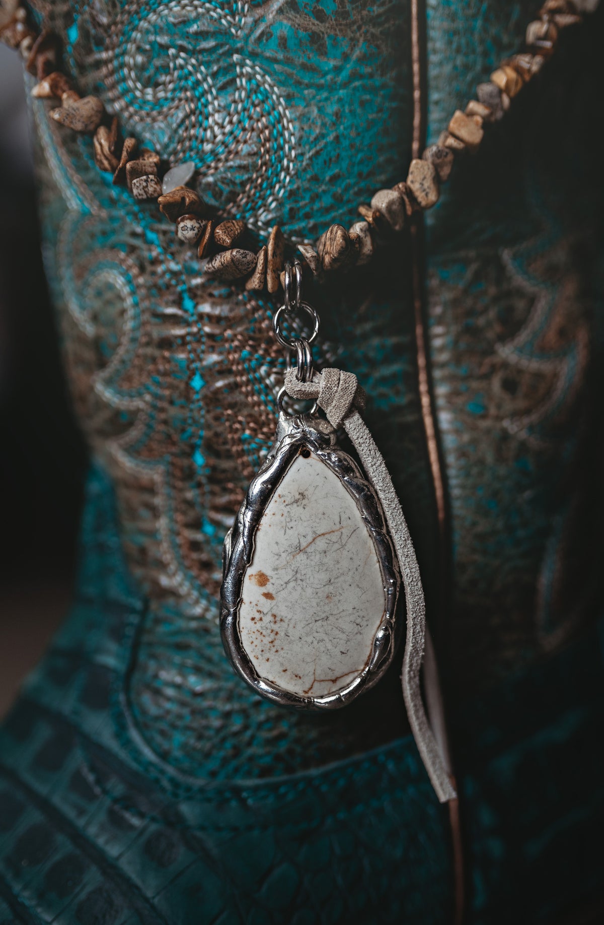 Dendritic Jasper Necklace