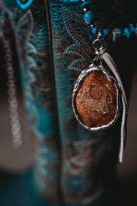 Snakeskin Agate Necklace