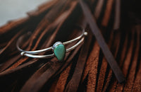 Teardrop Turquoise Wrist Cuff