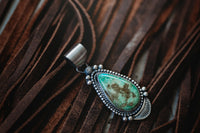 Vintage Inspired Turquoise Pendant