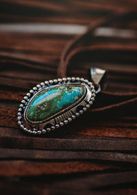 Turquoise Green/Blue Pendant