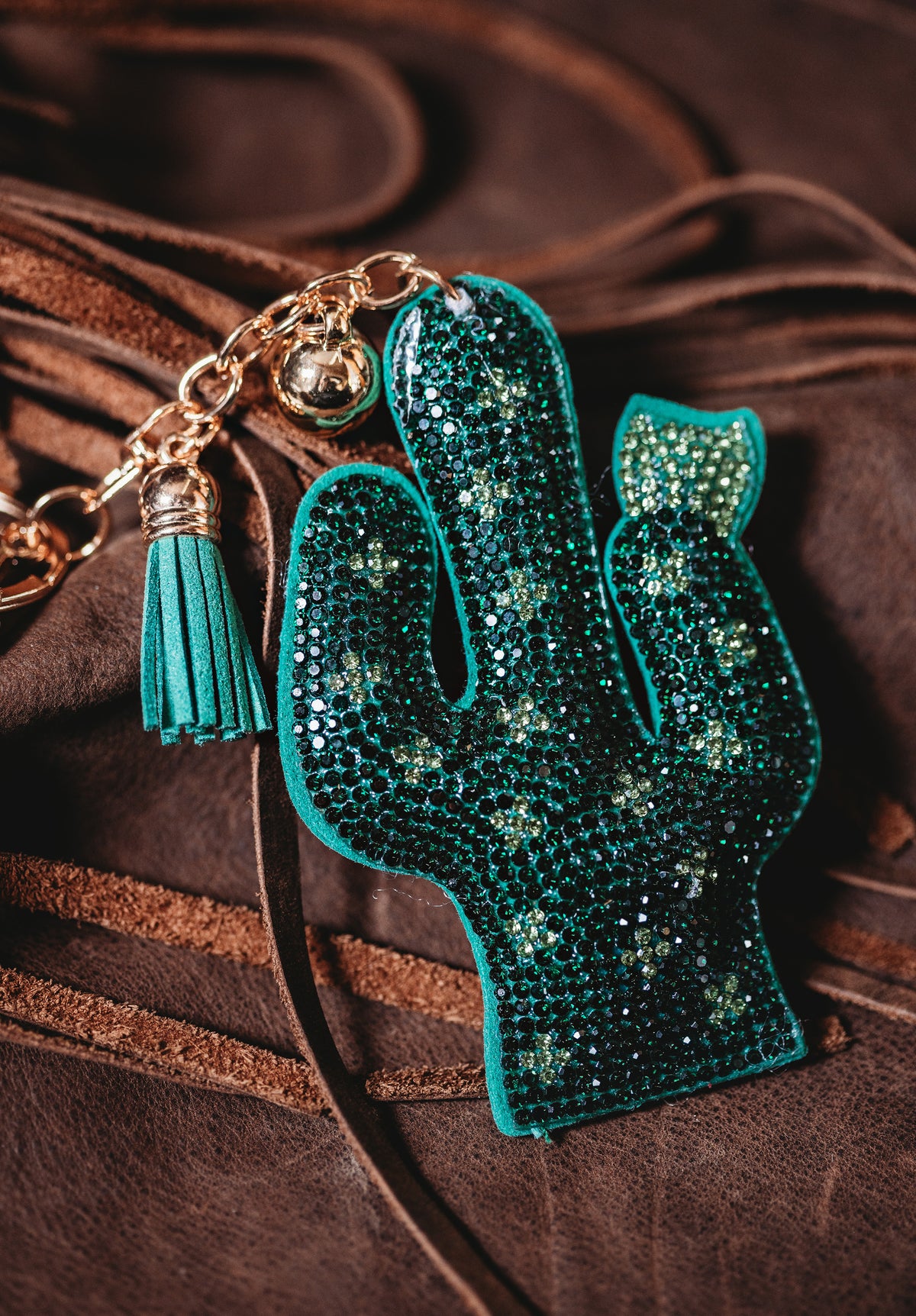 Cactus Keychain - Green