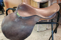 17.5" San Martin Close Contact English Saddle