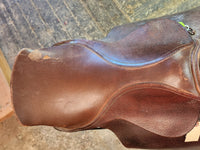 17.5" San Martin Close Contact English Saddle